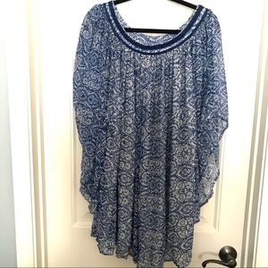 Butterfly Sleeve Tunic or mini dress